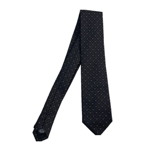 HUGO BOSS NWOT Men’s Contemporary Italian Made 100% Silk Charcoal Tie